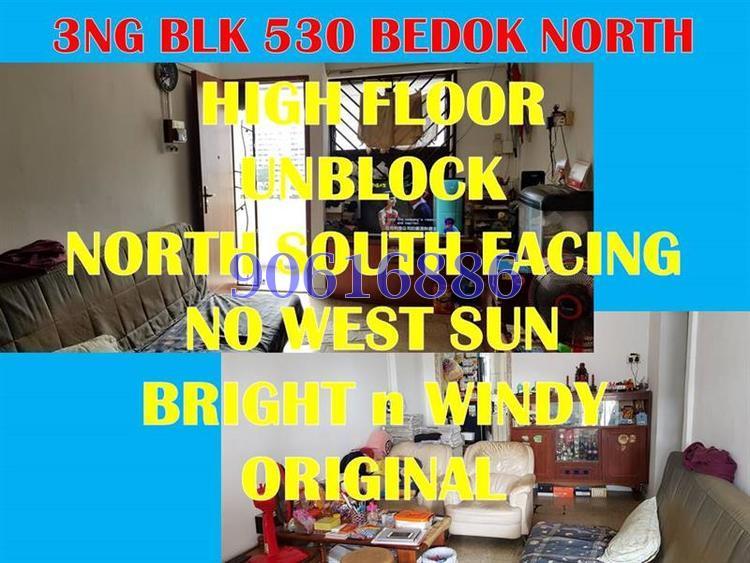 Blk 530 Bedok North Street 3 (Bedok), HDB 3 Rooms #161939312